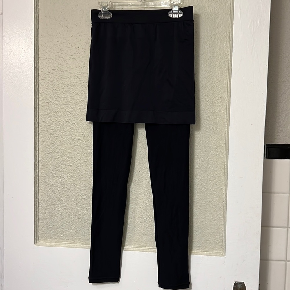 Sewn-In Skirt with Leggings
